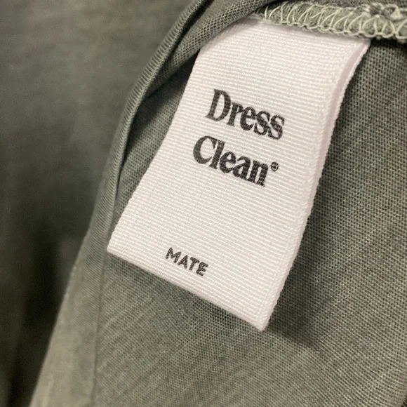 MATE the Label Organic Cotton Long Sleeve Tee In Forest - Picture 4 of 7